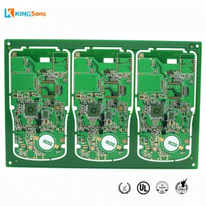 Bottom price 94v0 Pcb Board 1.5mm Osp Ul Metal Core Pcb - 6 Layers Impedance Controls And Immersion Gold Treatment Designing Circuit Boards – KingSong