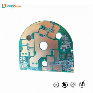 Top Quality Motor Control Pcb - A Single – sided Aluminum PCB Of Double Layer Lines – KingSong