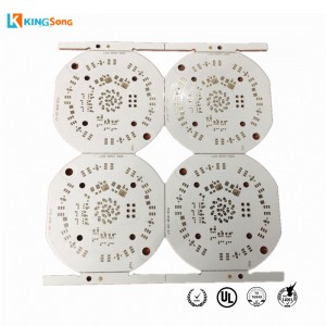 Good Wholesale Vendors  Vga Signal Input Pcb/pcba Circuit Board - China Double Sided LED Printed Circuit Board PCB Fabrication – KingSong