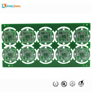 Factory wholesale Pcba Manufacturing Process - FR4 4 Layers Impedance Control And HASL Surface Finishing PCB Prototype Fabrication – KingSong