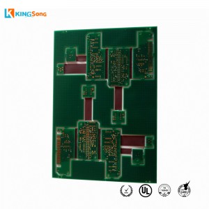 China OEM High-power Led Street Light Aluminum Pcb - High Quality Impedance Controlled Rigid Flex Pcb Board – KingSong