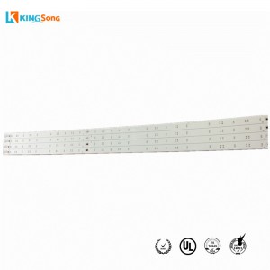 Discount Price Pcb For Pet Industry - Long Single Layer FR4 Base LED PCB Circuit Board Fabrication – KingSong