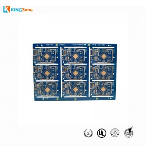 Bottom price Anti-corrosion Fr-4 Glass Epoxy Pcb - Double-sided OSP Half Hole Circuit Board With Impedance Control – KingSong
