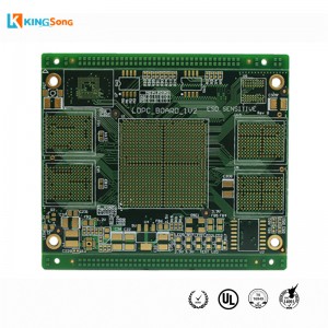 Free sample for Led Light Board - Rapid 10 Layers Impedance Control And Plug Holes Prototyping PCB circuit board – KingSong