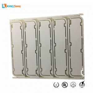 Special Design for Manual Electronic 94v0 Fr4 Pcb Assembly - White Solder Mask FR4 LED PCB Board Manufacturing – KingSong